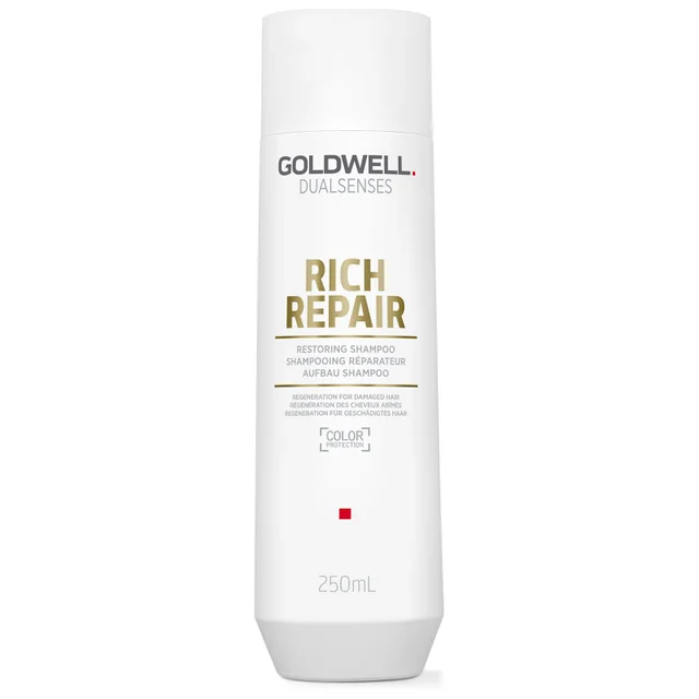 Goldwell Dualsenses Rich Repair Restoring Shampoo For Dry To Severely Damaged Hair 250ml
