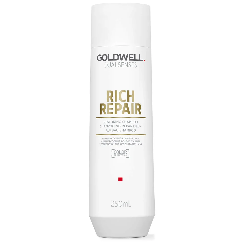 Goldwell Dualsenses Rich Repair Restoring Shampoo For Dry To Severely Damaged Hair 250ml Image 1