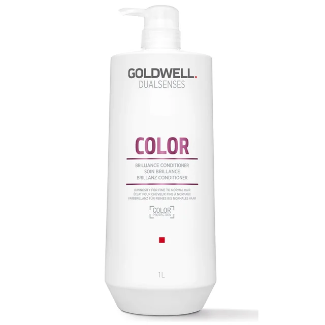 Goldwell Dualsenses Color Brilliance Conditioner 1000ml (Worth £85)