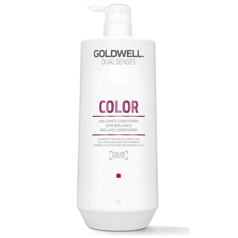 Goldwell Dualsenses Color Brilliance Conditioner 1000ml (Worth £85) Image 1