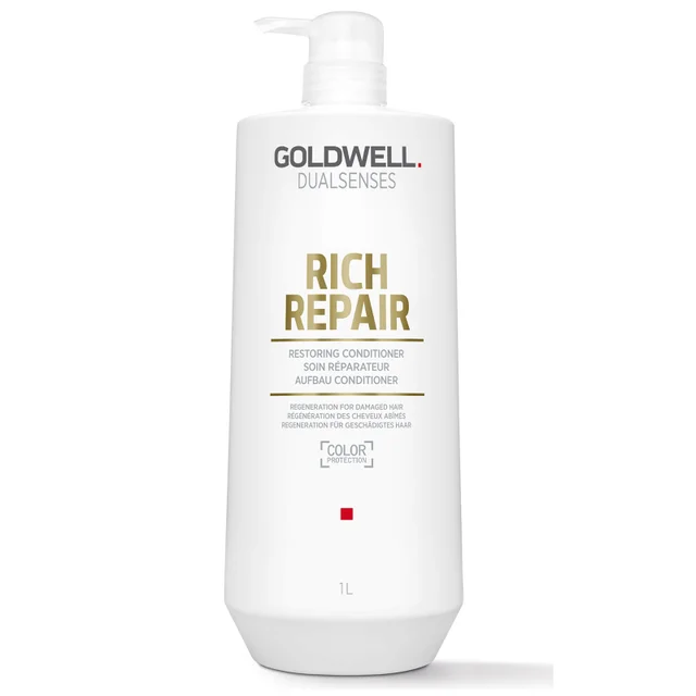 Goldwell Dualsenses Rich Repair Restoring Conditioner 1000ml (Worth £85)