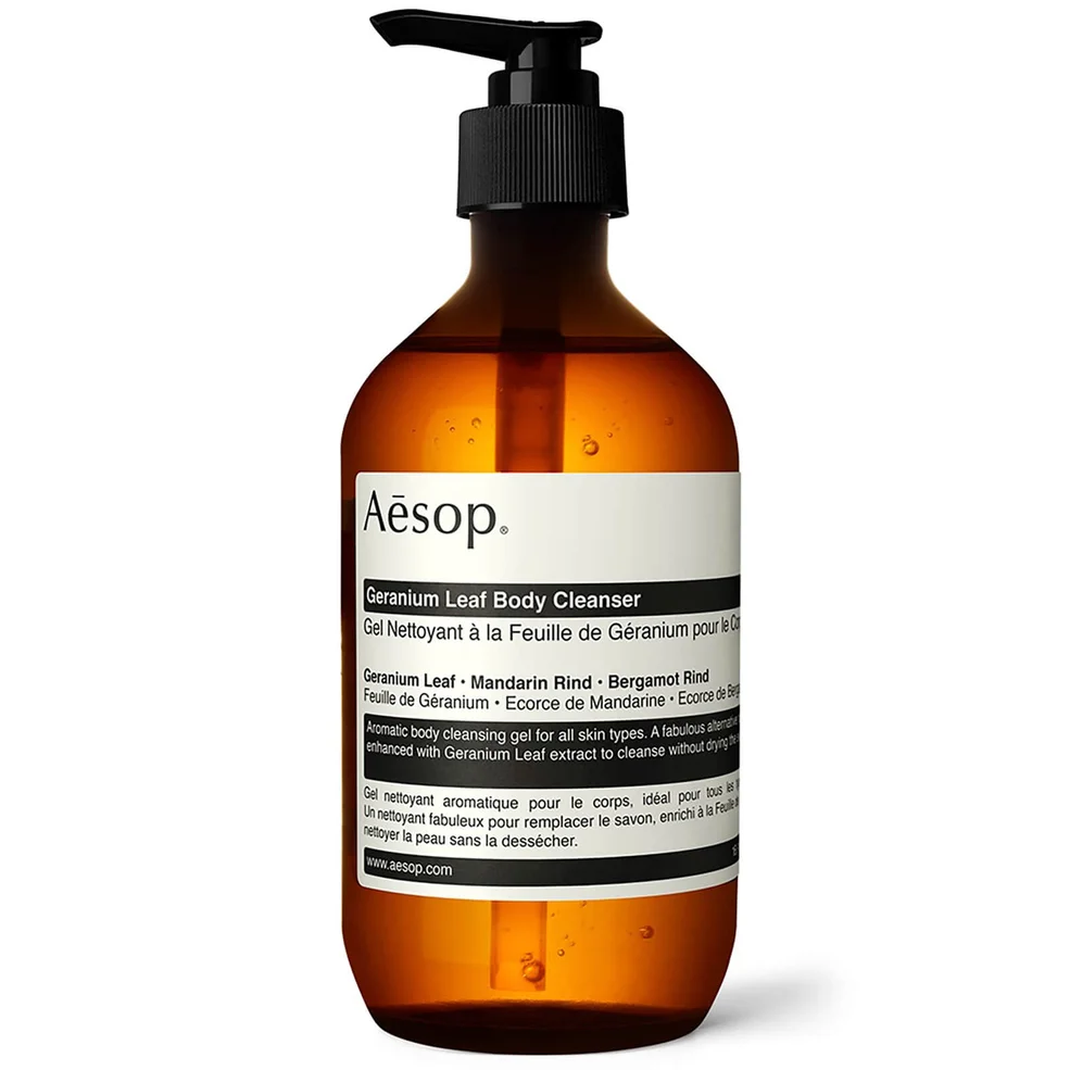 Aesop Geranium Leaf Body Cleanser Gel 500ml Image 1