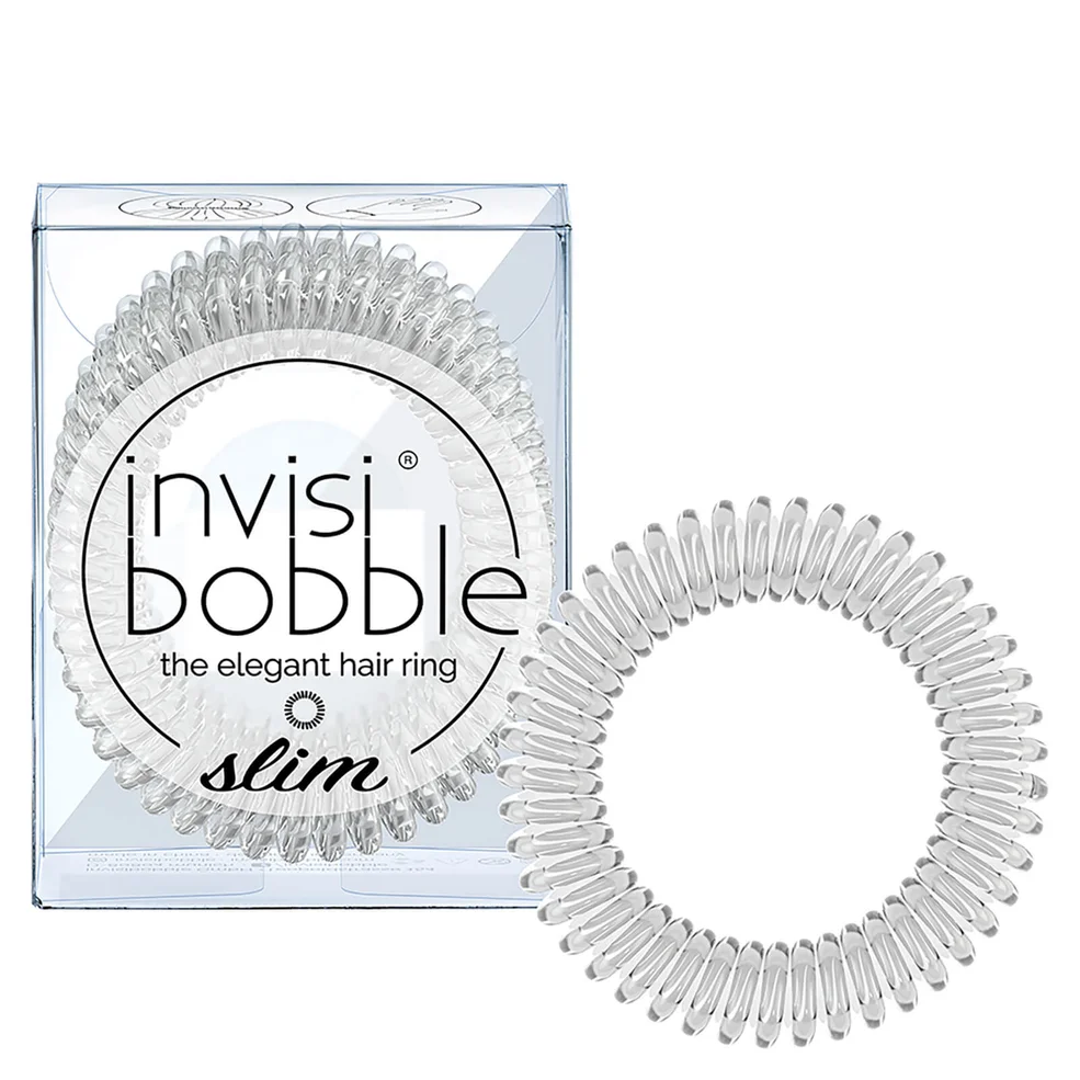 invisibobble Slim Hair Tie - Crystal Clear Image 1