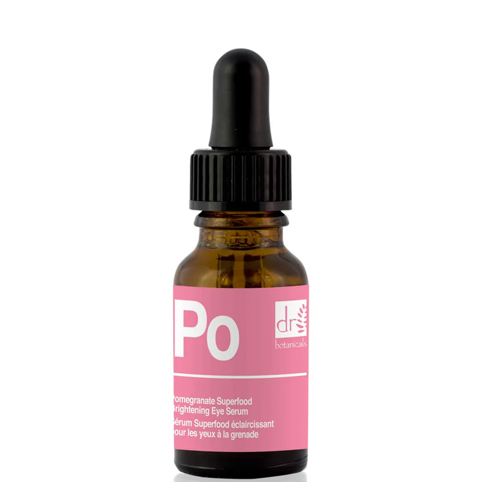 Dr Botanicals Apothecary Pomegranate Superfood Brightening Eye Serum 15ml Image 1