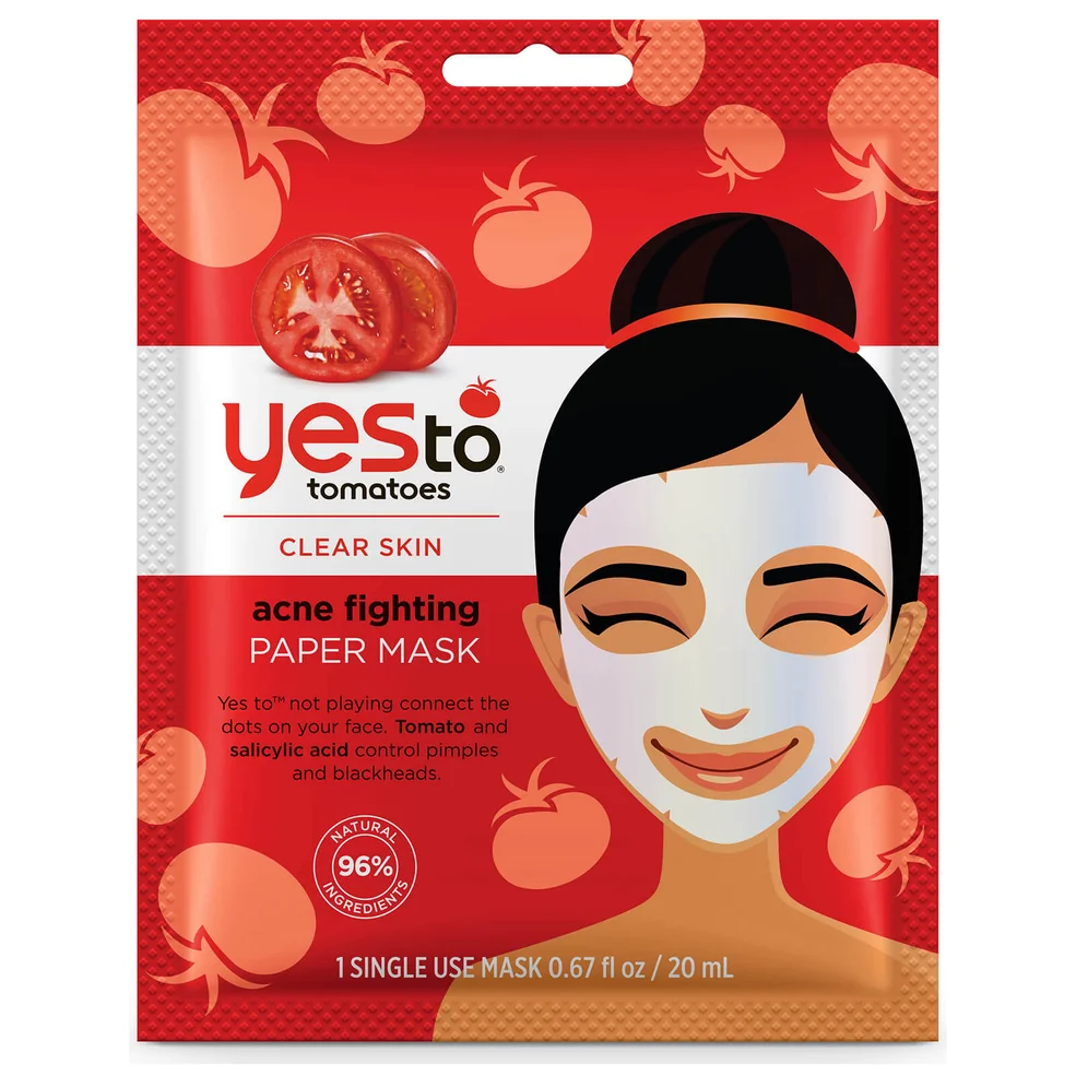 yes to Tomatoes Blemish Fighting Paper Mask 20ml Image 1
