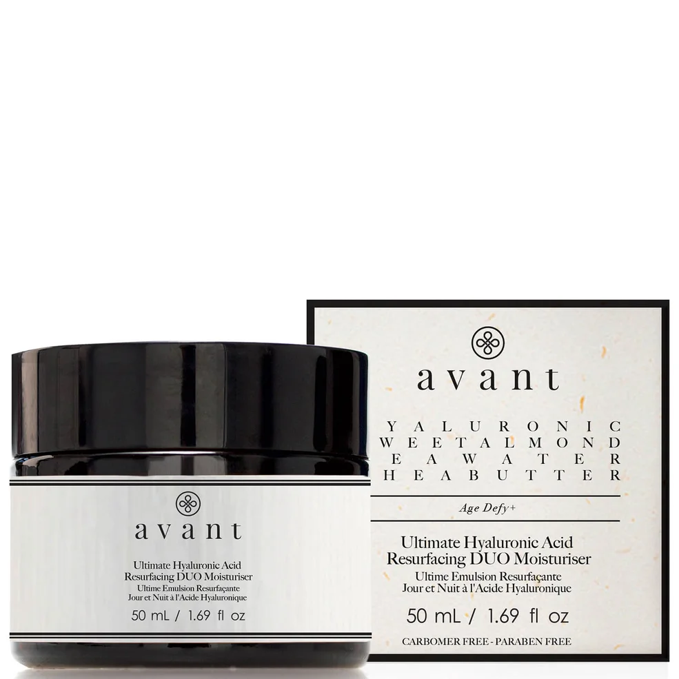 Avant Skincare Ultimate Hyaluronic Acid Resurfacing Duo Moisturiser 50ml Image 1