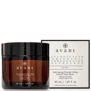 Avant Skincare Anti-Ageing Glycolic Lifting Face and Neck Mask 50ml - undefined undefined