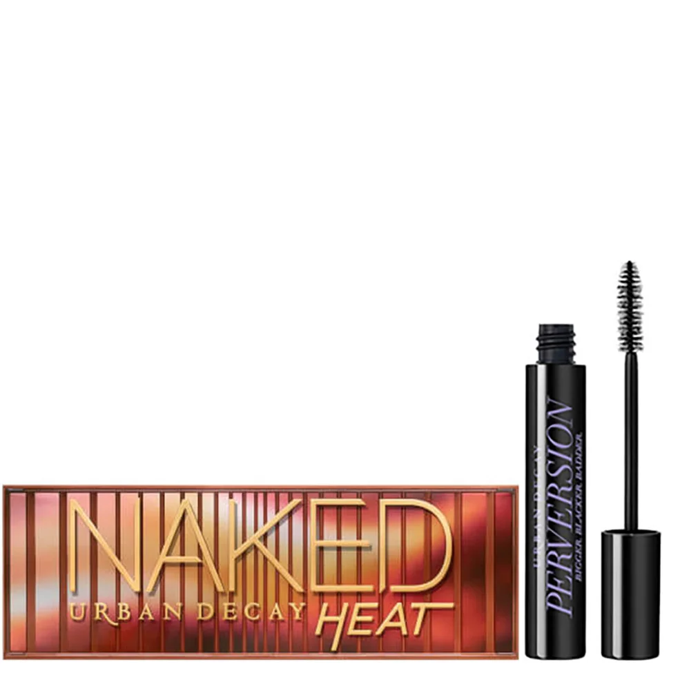 Urban Decay Naked Heat Palette and Mascara Bundle Image 1