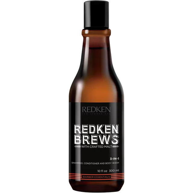 Redken Brews 3-in-1 Shampoo 300ml