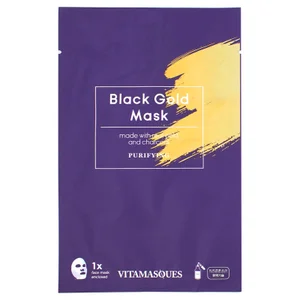 Vitamasques Black Gold Dust Sheet Mask 20ml - undefined undefined