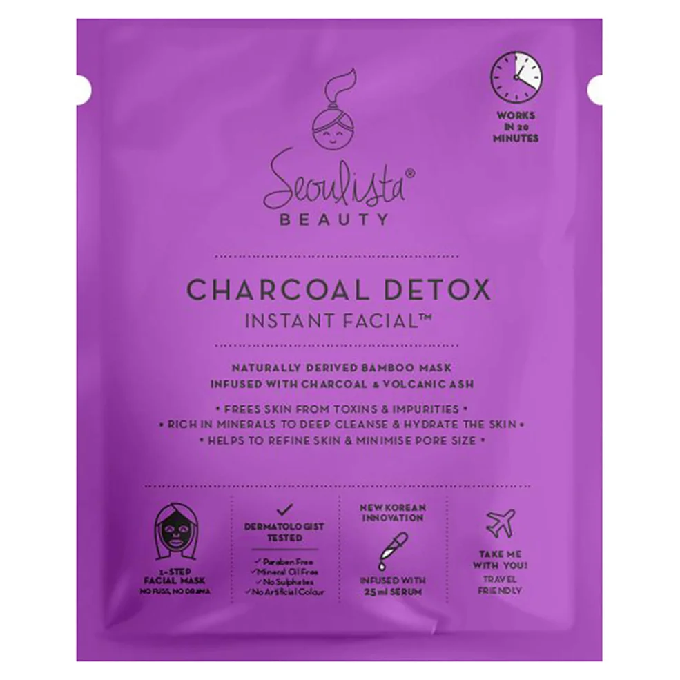 Seoulista Beauty Charcoal Detox Instant Facial Image 1