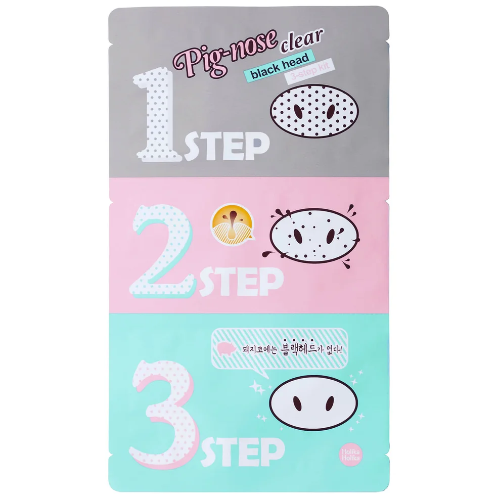 Holika Holika Pig Nose Clear Blackhead 3-Step Kit Image 1