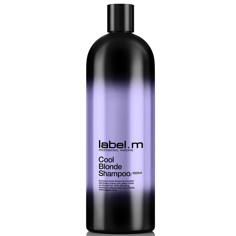 label.m Cool Blonde Shampoo 1000ml Image 1