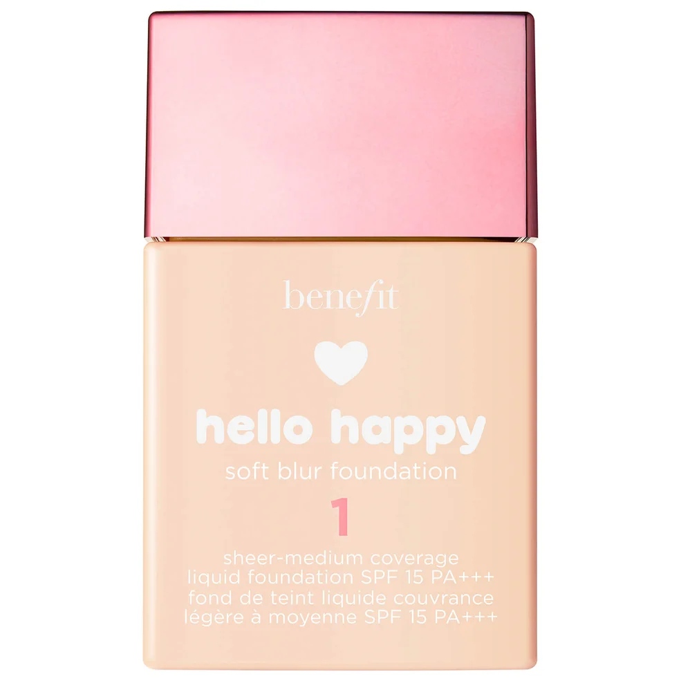 benefit Hello Happy Soft Blur Foundation (Various Shades) Image 1