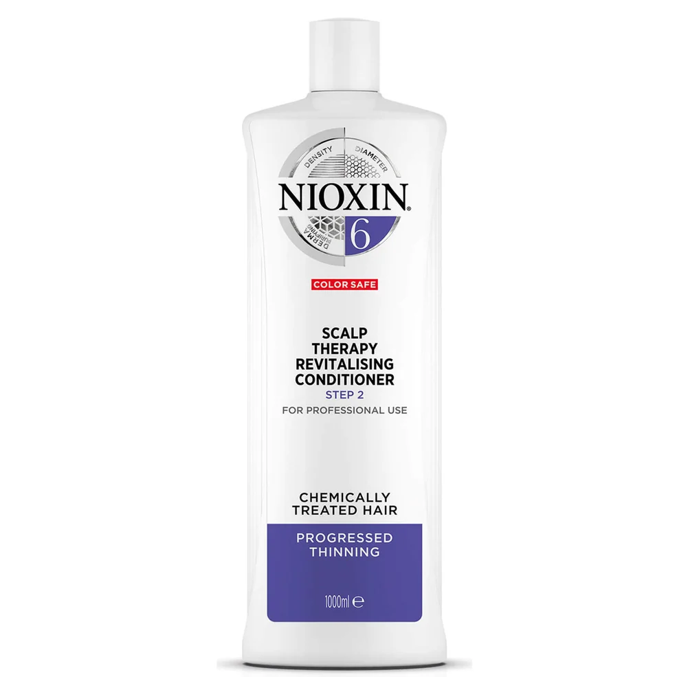 NIOXIN 3-Part System 6 Scalp Therapy Revitalising Conditioner for Chemically Treated Hair with Progressed Thinning 1000ml Image 1