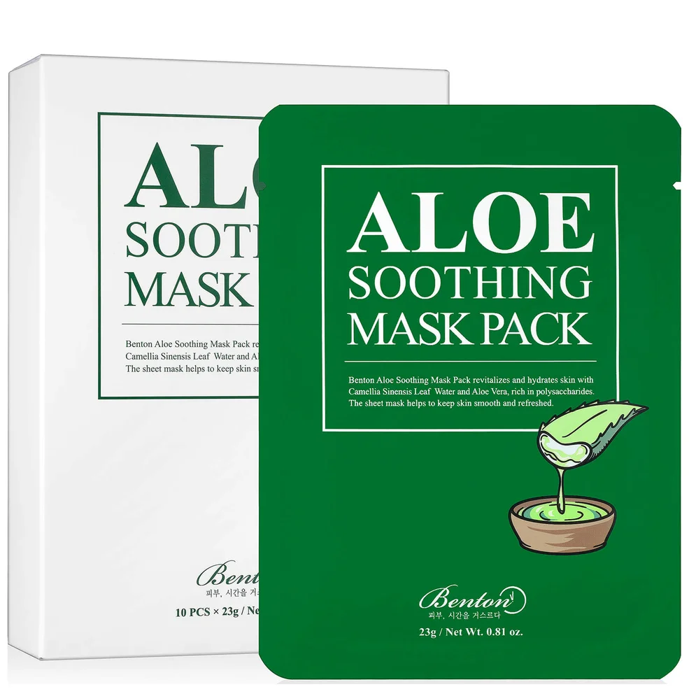 Benton Aloe Soothing Mask Pack -10Ea/Pack Image 1