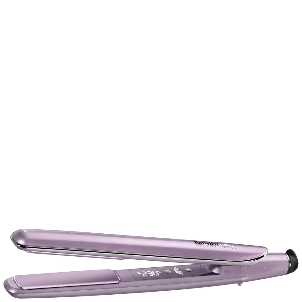 BaByliss PRO Keratin Lustre Straighteners - Lilac Silk Image 1