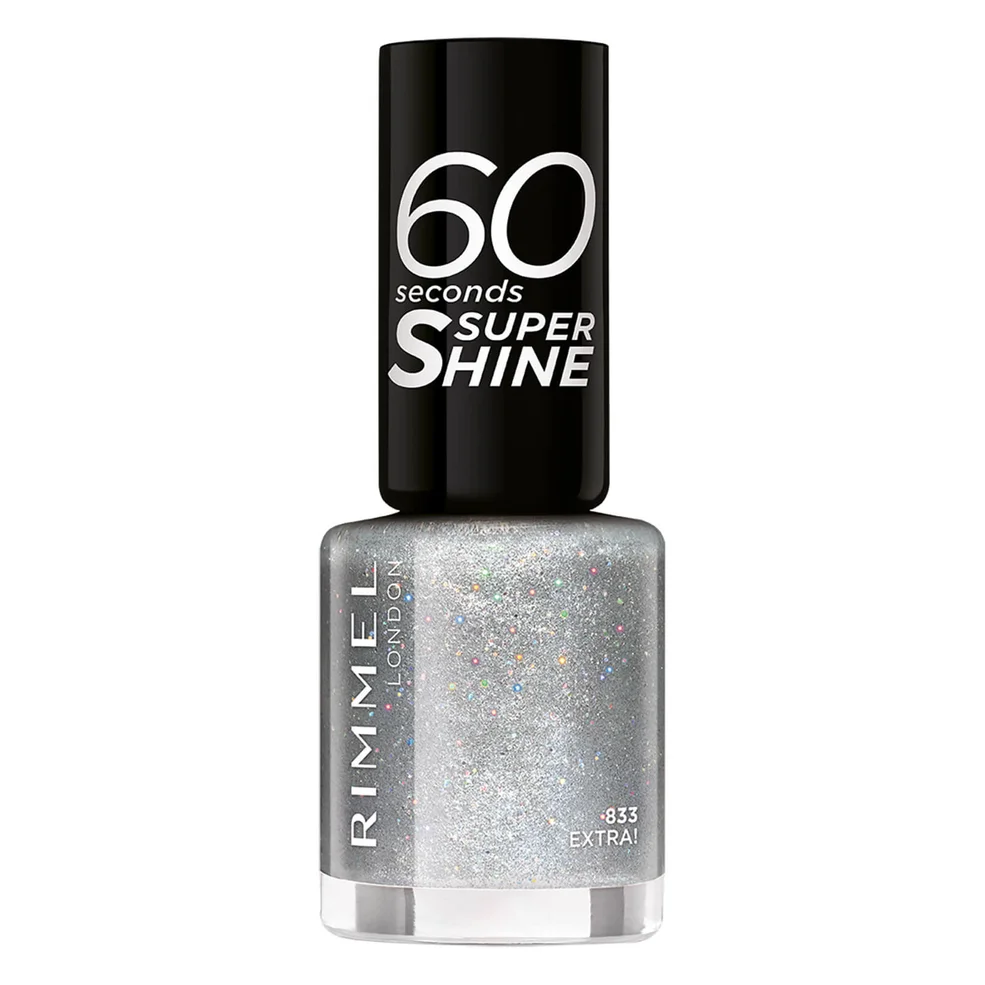 Rimmel 60 Seconds Glitter Nail Polish Extra Image 1