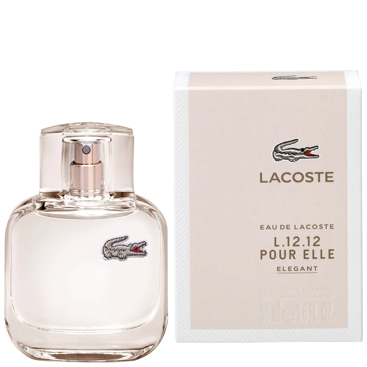Lacoste Pour Elle Elegant Eau de Toilette 50ml LOOKFANTASTIC
