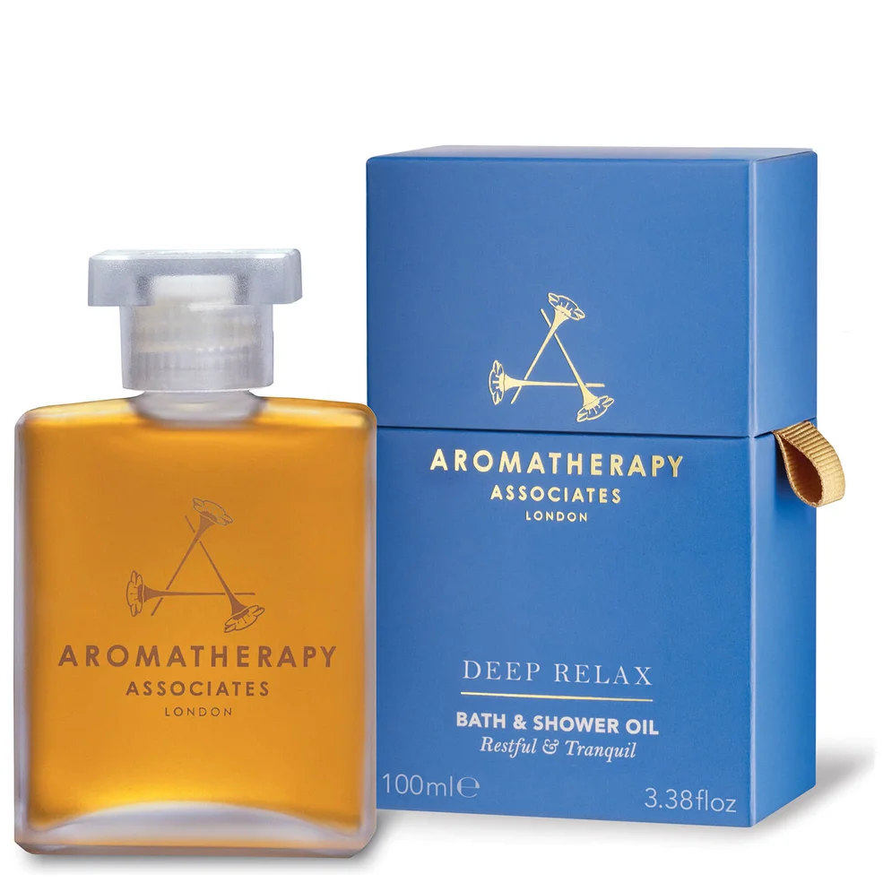 Aromatherapy Associates Deep Relax Bath & Shower Oil 100ml (Worth £89) Image 1