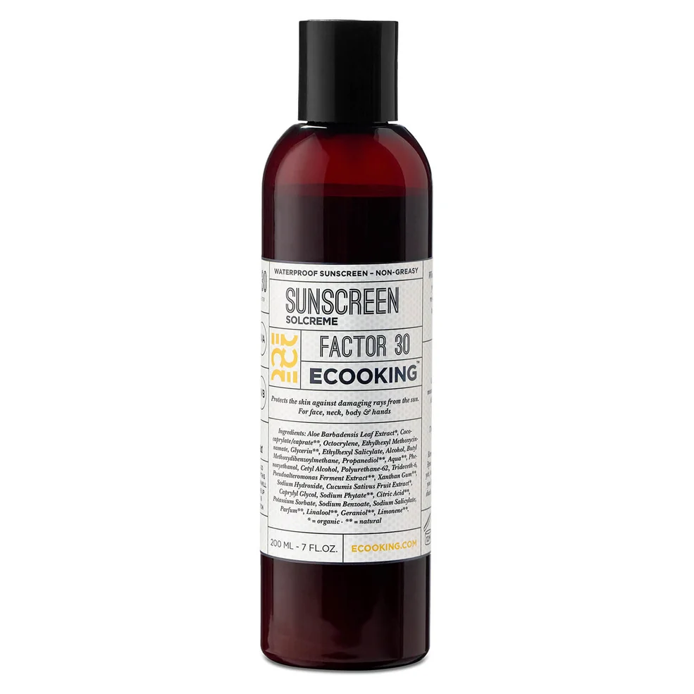 Ecooking Sunscreen SPF 30 200ml Image 1