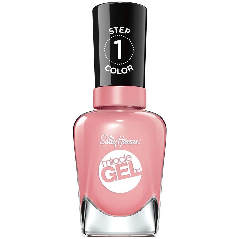 Sally Hansen Miracle Gel Nail Varnish - Satel-lite Pink Image 1