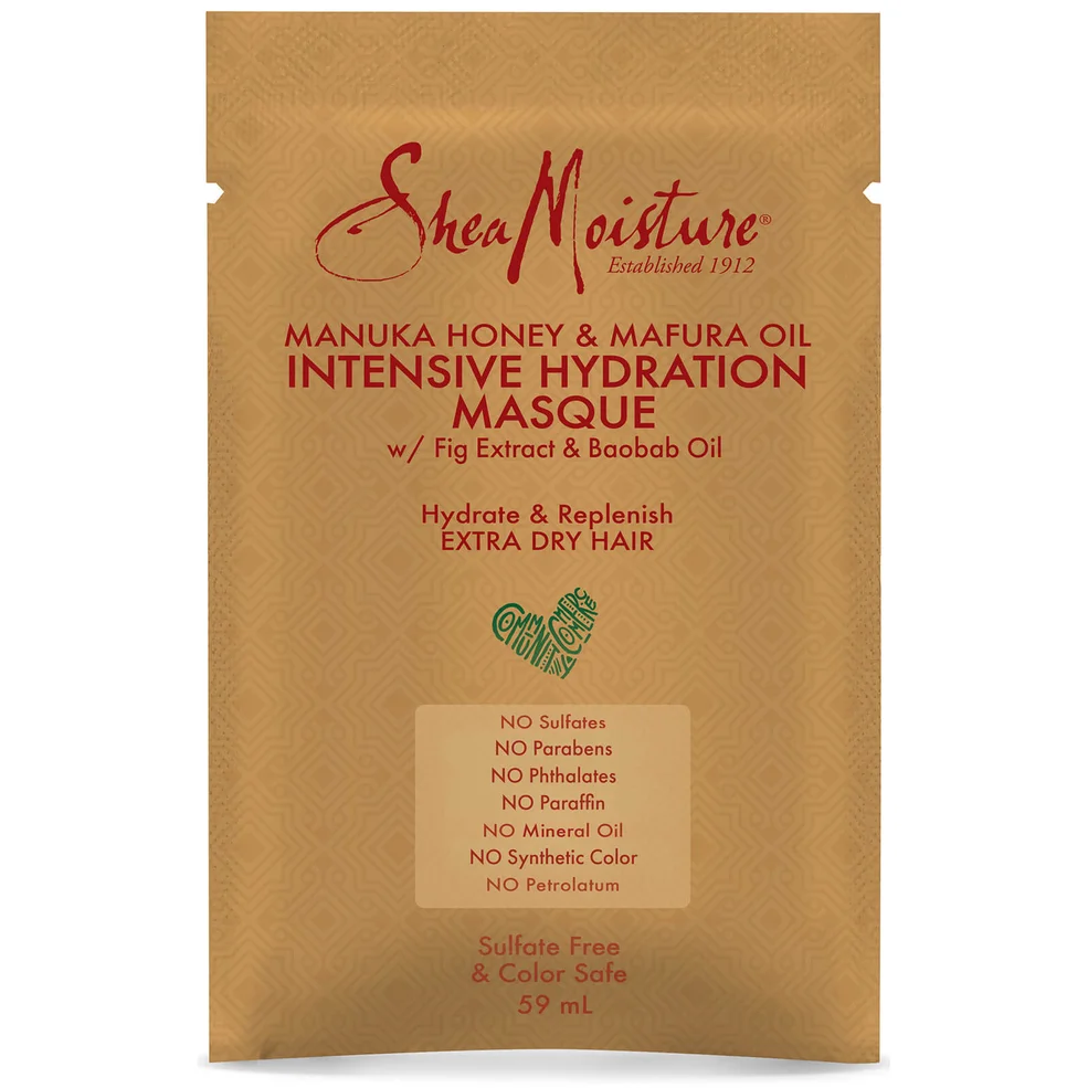 Shea Moisture Manuka Honey and Mafura Oil Treatment Masque 59ml Image 1