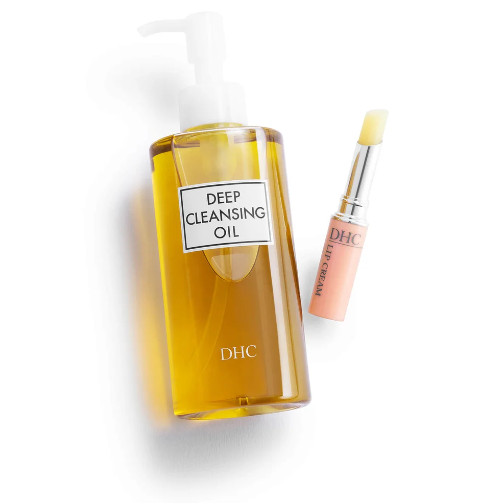 DHC Deep Cleansing Oil and Lip Cream Gift Set (Worth £32.75) Image 1