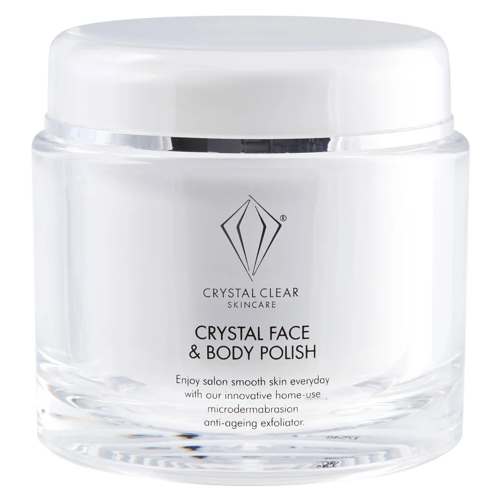 Crystal Clear Crystal Face and Body Polish 150ml Image 1