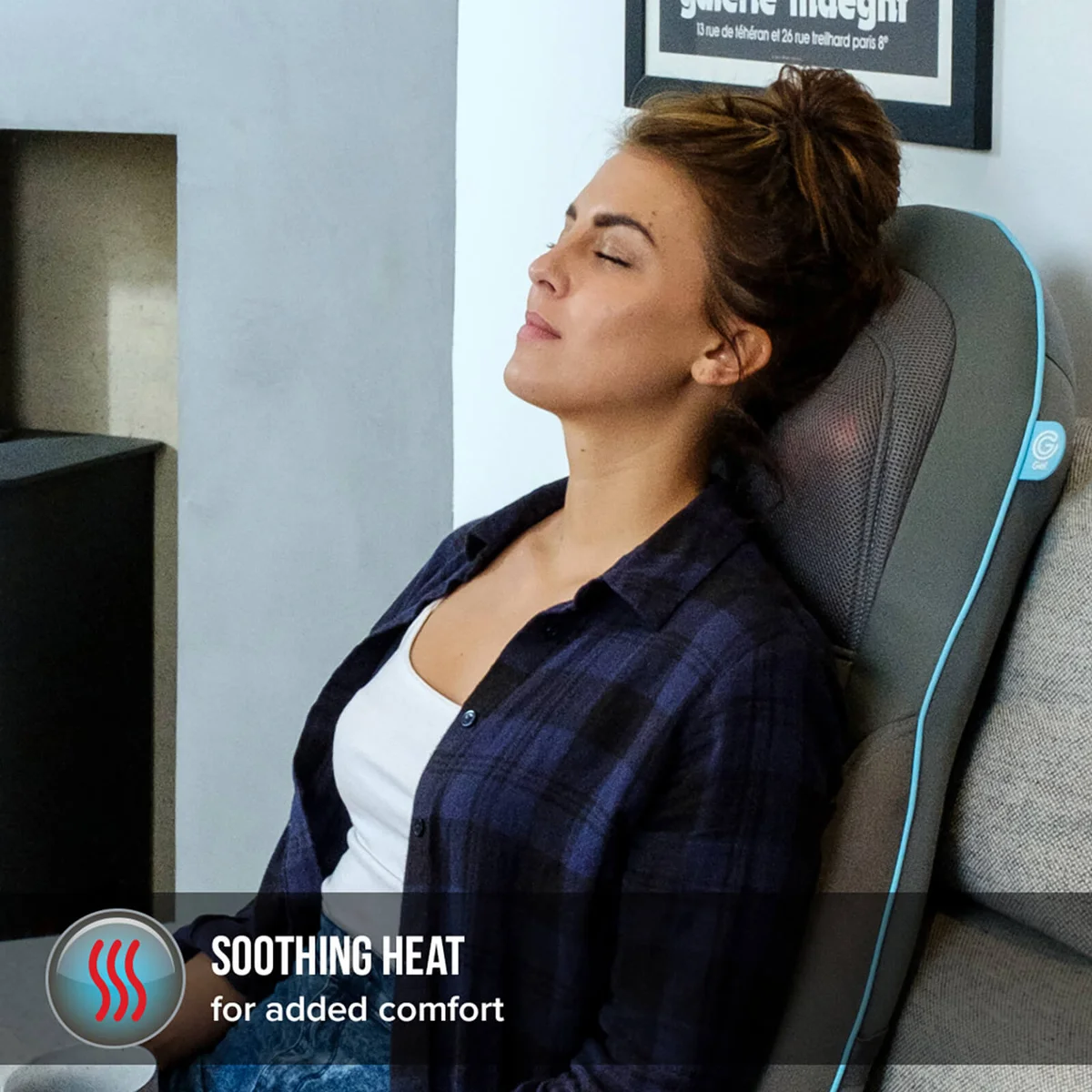 HoMedics Gel Shiatsu Back and Shoulder Massager LOOKFANTASTIC