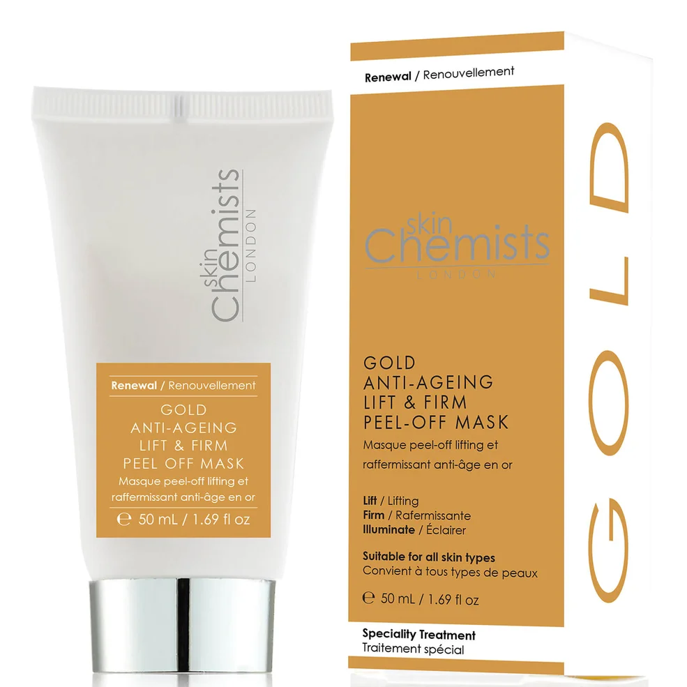 skinChemists Gold Supreme Anti-Ageing Peel-Off Face Mask 50ml Image 1