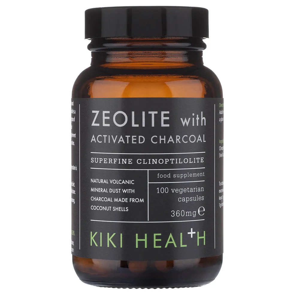 KIKI Health Zeolite with Activated Charcoal Vegicaps (100 Vegicaps) Image 1