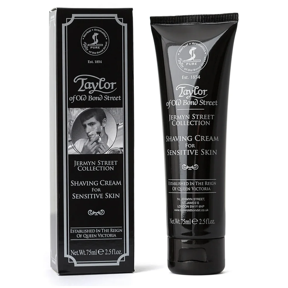 Taylor of Old Bond Street Shaving Cream Jermyn Street 75g Tube Image 1