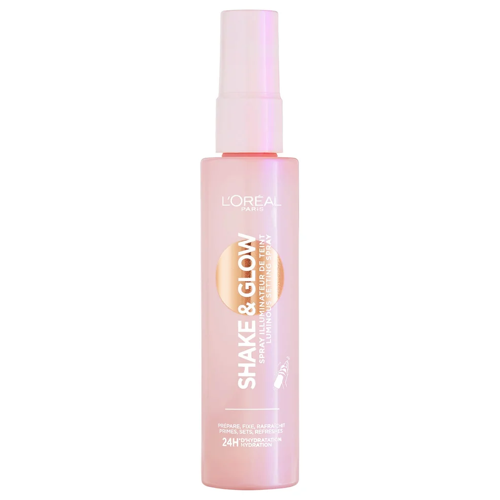 L'Oréal Paris Shake & Glow Luminous Setting Spray 100ml Image 1