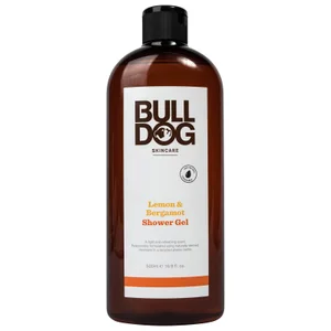 Bulldog Skincare Lemon & Bergamot Shower Gel 500ml - undefined undefined
