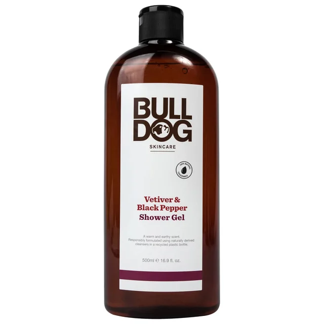 Bulldog Skincare Black Pepper & Vetiver Shower Gel 500ml
