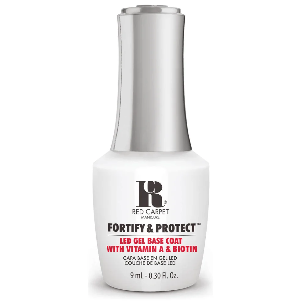 Red Carpet Manicure Fortify & Protect Base Coat LED Gel Polish 9ml Image 1