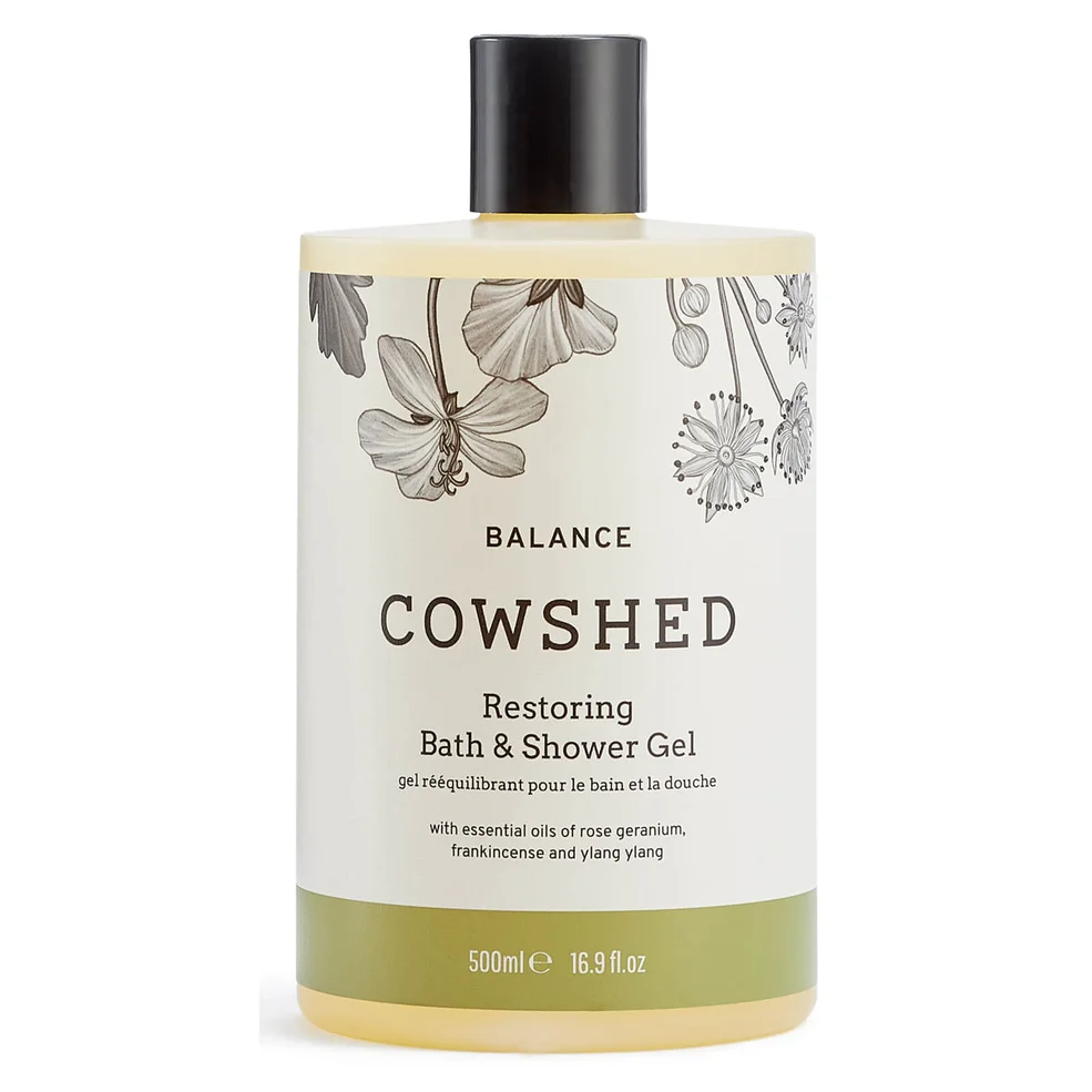 Cowshed BALANCE Restoring Bath & Shower Gel 500ml Image 1