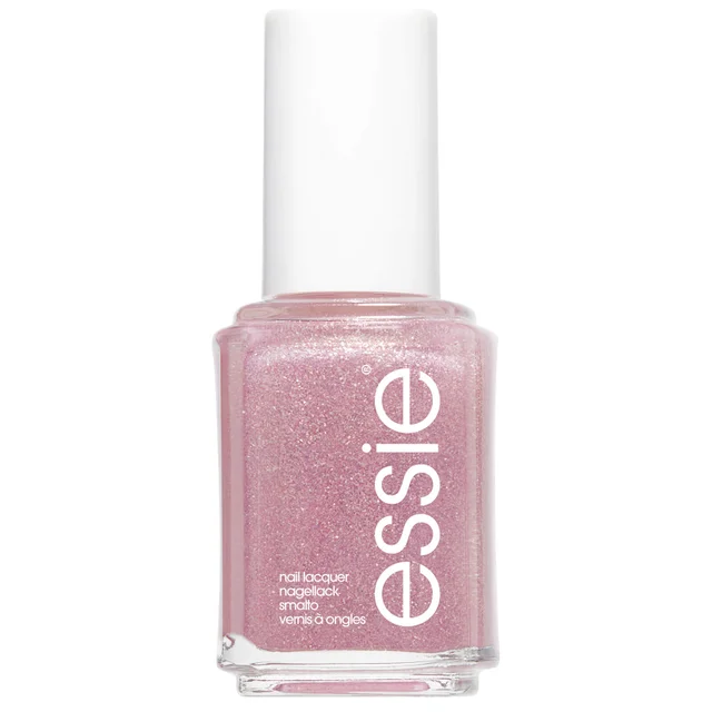 essie Nail Polish - 514 Birthday Girl Gold Pink Glitter 13.5ml