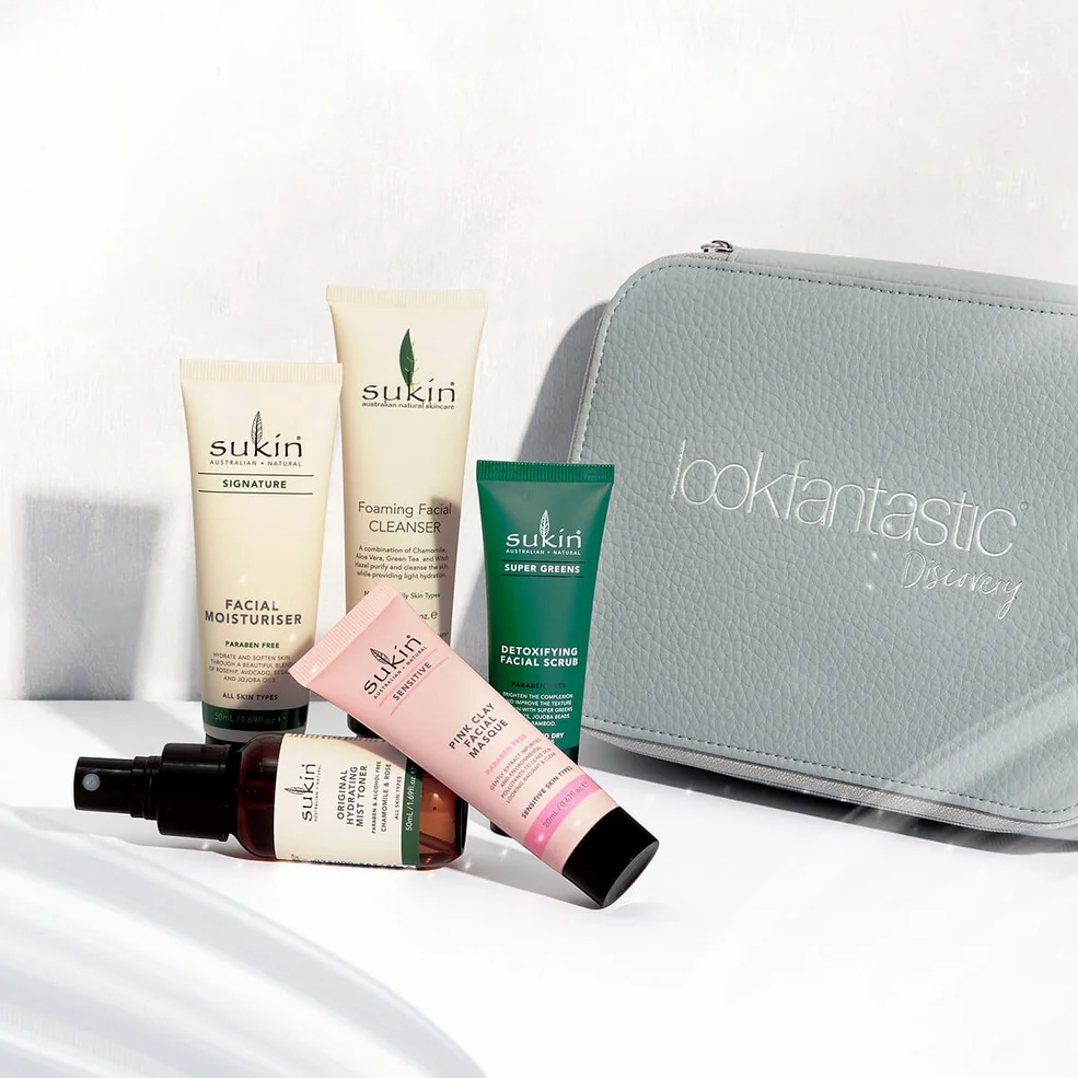 Sukin LOOKFANTASTIC Discovery Bag (Worth over £19) Image 1