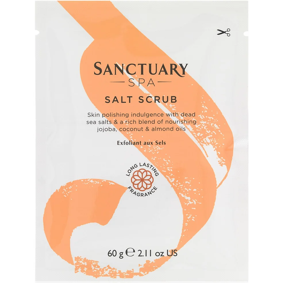 Sanctuary Spa Salt Scrub Sachet 60g Image 1