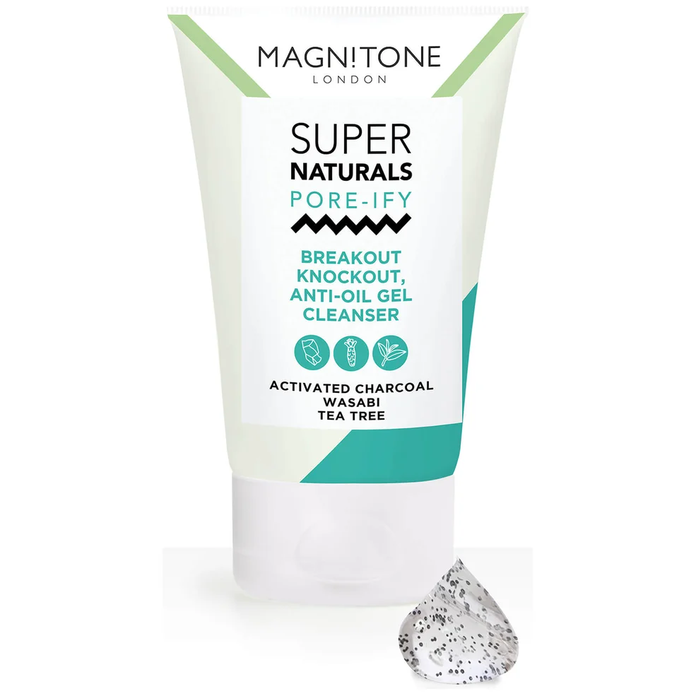 MAGNITONE London SuperNaturals Breakout Knockout Cleanser 125ml Image 1
