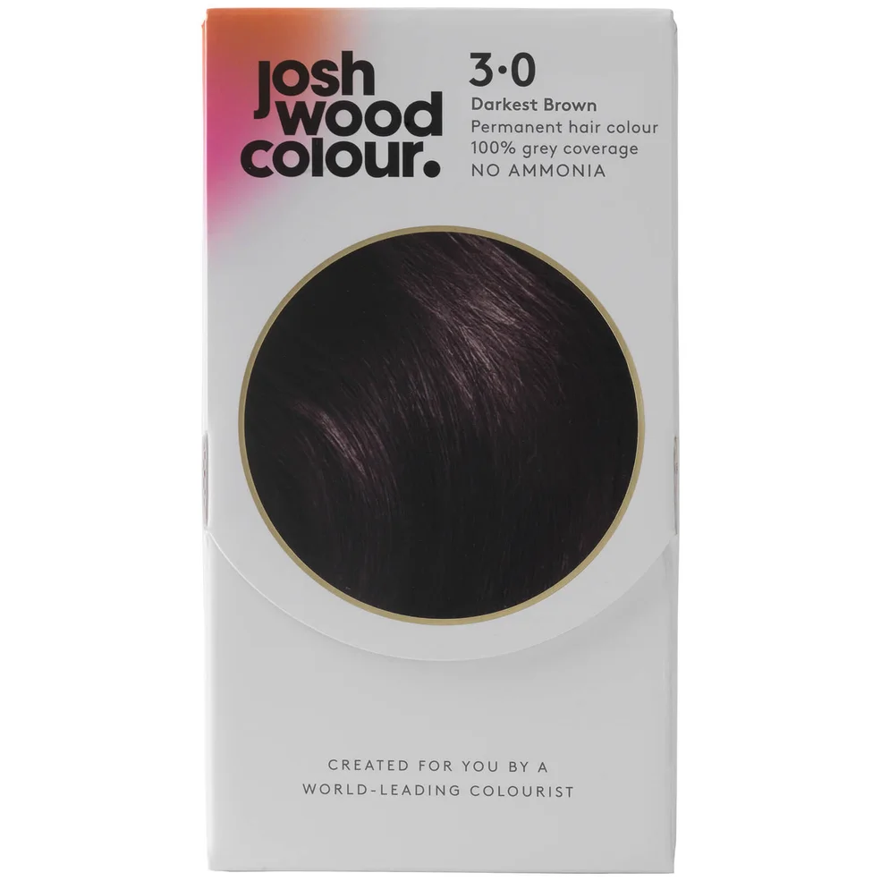Josh Wood Colour 3 Darkest Brown Colour Kit Image 1