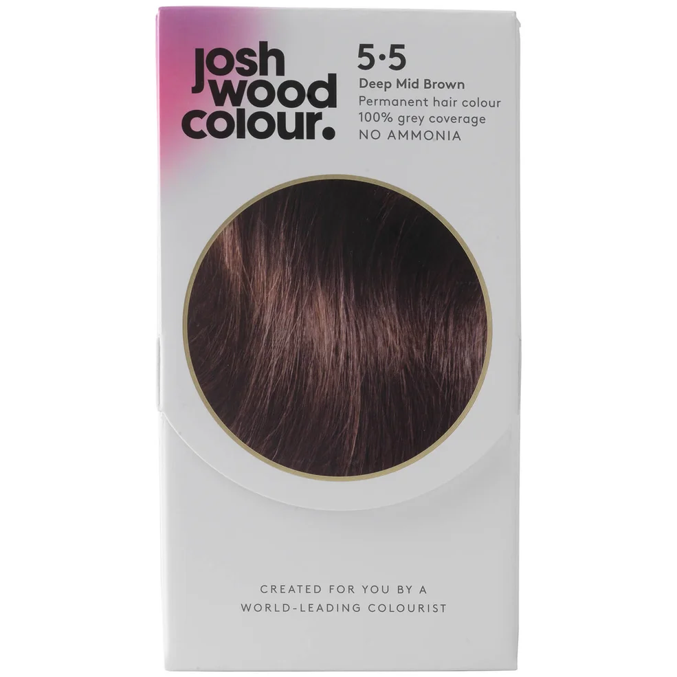 Josh Wood Colour 5.5 Deep Mid-Brown Colour Kit Image 1