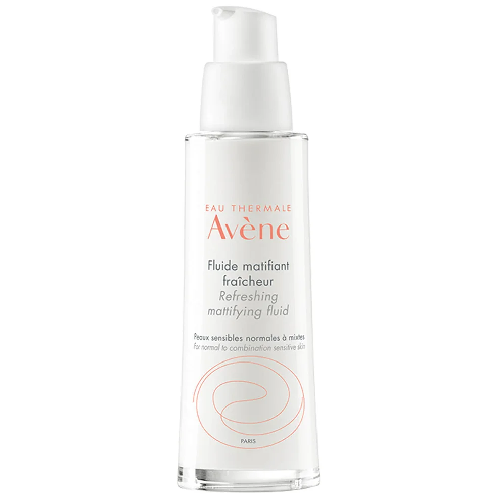 Avène Les Essentiels Refreshing Mattifying Fluid Moisturiser for Oily, Dull Skin 50ml Image 1
