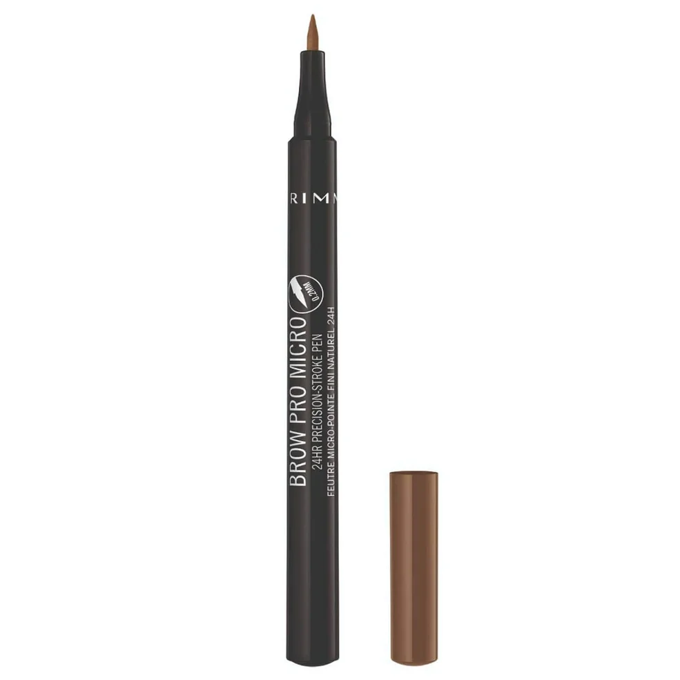 Rimmel Brow Pro Micro 24HR Precision-Stroke Pen 1ml (Various Shades) Image 1
