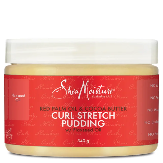 Shea Moisture Red Palm Oil & Cocoa Butter Elongating Pudding 340g
