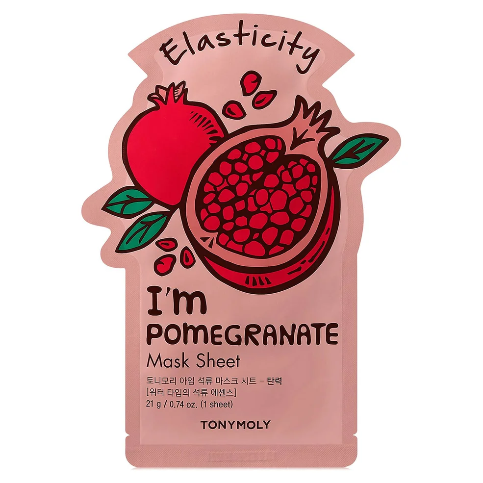 TONYMOLY I'm Pomegranate Sheet Mask 21ml Image 1