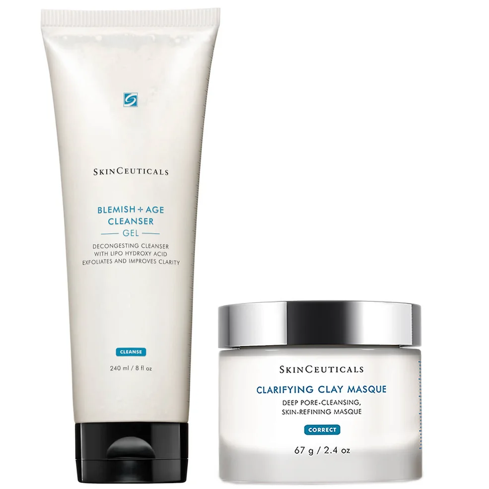 SkinCeuticals Cleanse and Mask Duo for Blemish-Prone Skin Image 1