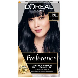 L'Oréal Paris Préférence Infinia Hair Dye (Various Shades) - Shade P11 Deeply Wicked Black